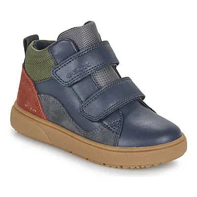 Geox J THELEVEN BOY B ABX boys's Children's Shoes (High-top Trainers) in Marine