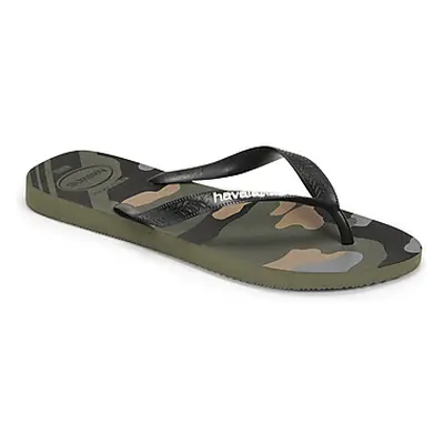 Havaianas TOP CAMU men's Flip flops / Sandals (Shoes) in Green