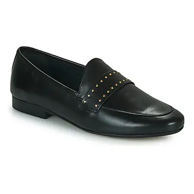 JB Martin 1FRANCHE ROCK women's Loafers / Casual Shoes in Black