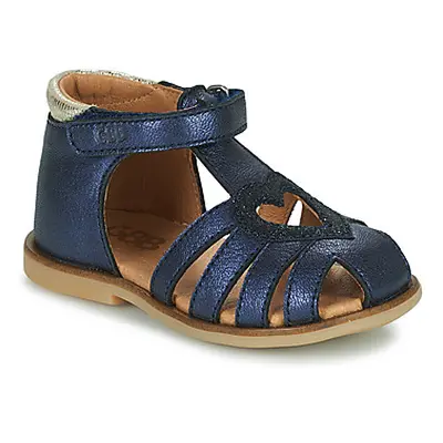 GBB LEANA girls's Children's Sandals in Blue