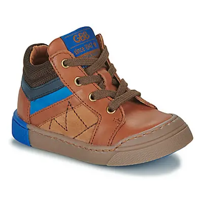 GBB VADIM boys's Children's Shoes (High-top Trainers) in Brown