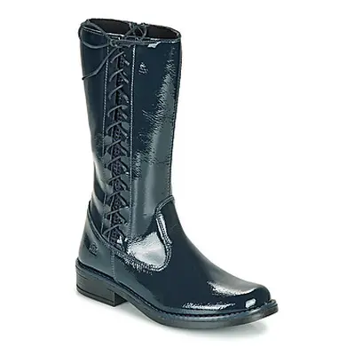 Citrouille et Compagnie LOUVETTE girls's Children's High Boots in Blue