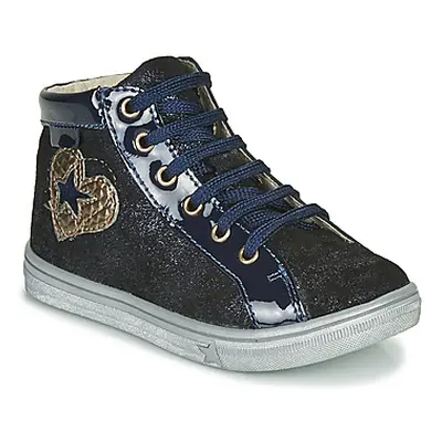 GBB MARTA girls's Children's Shoes (High-top Trainers) in Blue