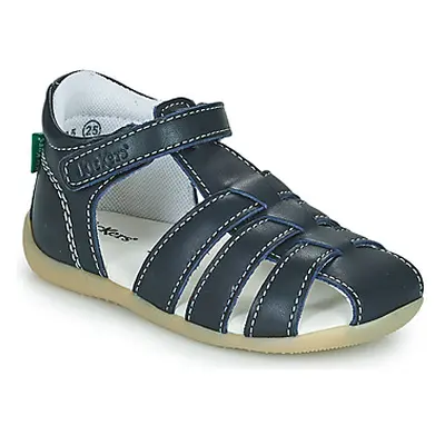 Kickers BIGFLO-2 boys's Children's Sandals in Blue