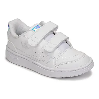 Adidas NY 90 CF I girls's Children's Shoes (Trainers) in White