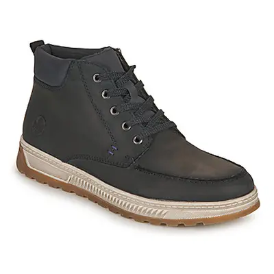 Rieker 37022-14 men's Shoes (High-top Trainers) in Marine