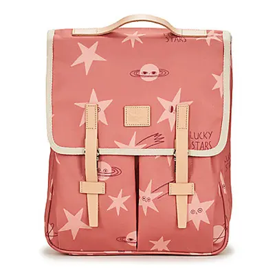 Jojo Factory VERTICAL CARTABLE STARS girls's Children's Backpack in Pink