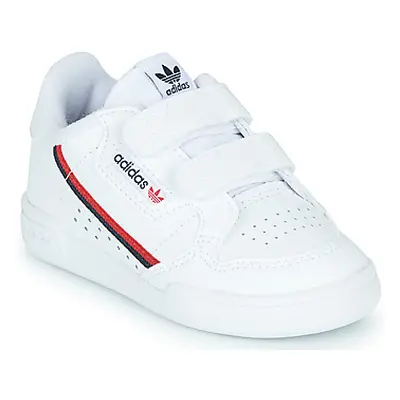 Adidas CONTINENTAL 80 CF I boys's Children's Shoes (Trainers) in White