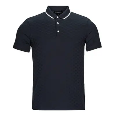 Emporio Armani 8N1FP0 men's Polo shirt in Marine