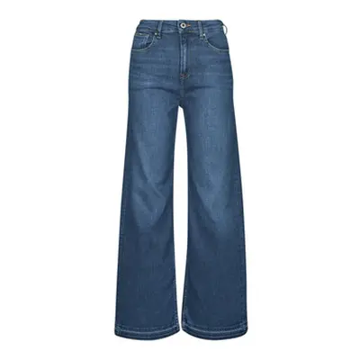 Pepe jeans WIDE LEG JEANS UHW women's Flare / wide jeans in Blue