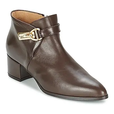 Marian MARINO women's Low Boots in Brown