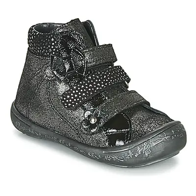 Citrouille et Compagnie HODIL girls's Children's Shoes (High-top Trainers) in Black