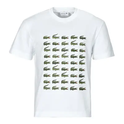 Lacoste TH1311-001 men's T shirt in White