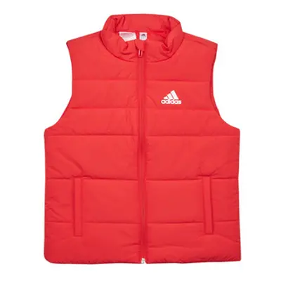 Adidas JK PAD VEST boys's Children's Jacket in Red