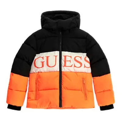 Guess L3BL02 boys's Children's Jacket in Multicolour