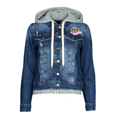 Desigual JACKSONVILLE women's Denim jacket in Blue