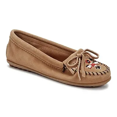 Minnetonka THUNDERBIRD II women's Loafers / Casual Shoes in Brown