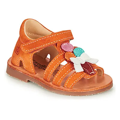 Citrouille et Compagnie MIETTE girls's Children's Sandals in Orange