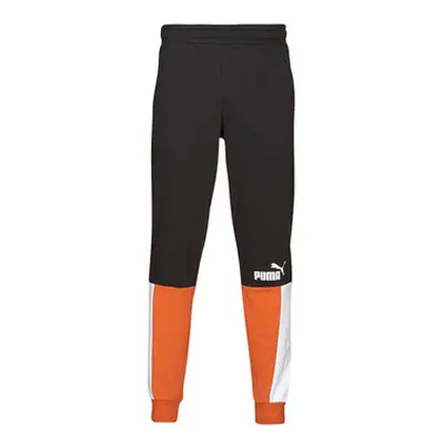 Puma ESS+ BlOCK SWEATPANT TR men's Sportswear in Black