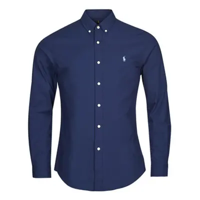 Polo Ralph Lauren ZSC11B men's Long sleeved Shirt in Marine