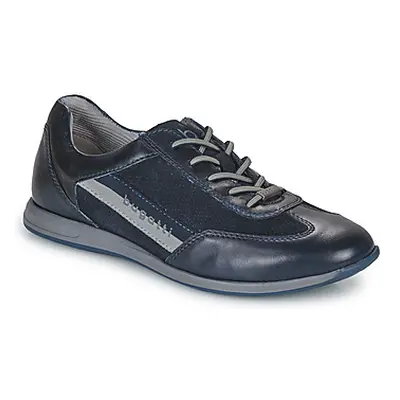 Bugatti THORELLO men's Shoes (Trainers) in Marine