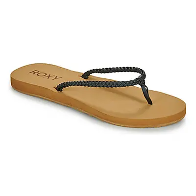 Roxy COSTAS II women's Flip flops / Sandals (Shoes) in Black