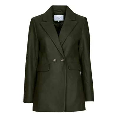 Only ONLDAWN BLAZER CC OTW women's Coat in Green