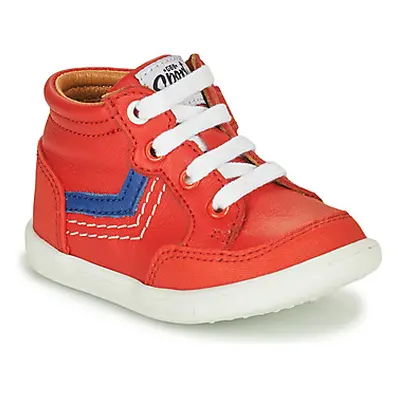 GBB VIGO boys's Children's Shoes (High-top Trainers) in Red