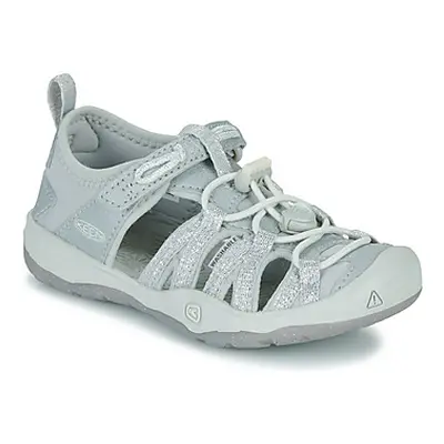 Keen MOXIE SANDAL C girls's Children's Sandals in Silver