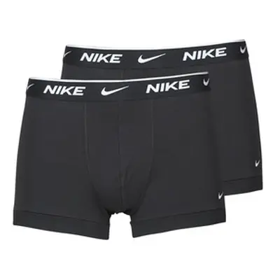 Nike EVERYDAY COTTON STRETCH X2 men's Boxer shorts in Black