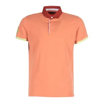 Serge Blanco PRC1256 men's Polo shirt in Orange