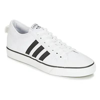 Adidas NIZZA men's Shoes (Trainers) in White