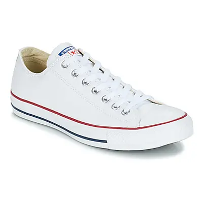 Converse ALL STAR LEATHER OX women's Shoes (Trainers) in White