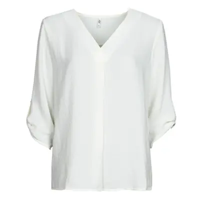 JDY JDYDIVYA 3/4 TOP WVN women's Blouse in White