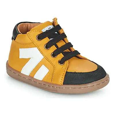 GBB ABOBA boys's Children's Shoes (High-top Trainers) in Yellow