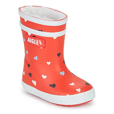 Aigle BABY FLAC F PT2 girls's Children's Wellington Boots in Red