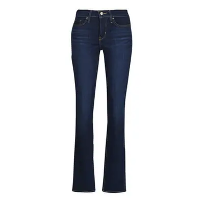 Levis 314 SHAPING STRAIGHT women's Jeans in Marine