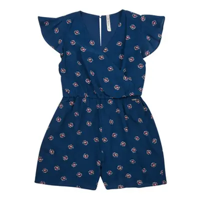 Pepe jeans SOLANGE girls's Children's Jumpsuit in Marine