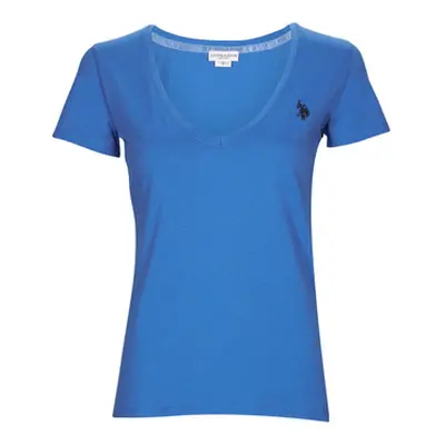 U.S Polo Assn. BELL women's T shirt in Blue