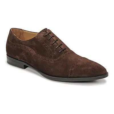 Pellet ALEX men's Smart / Formal Shoes in Brown