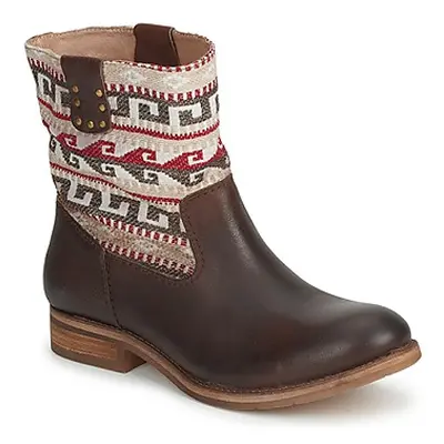 Koah DALIA women's Mid Boots in Brown