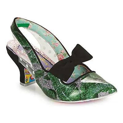 Irregular Choice PARADOX women's Court Shoes in Green