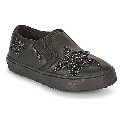 Geox J KALISPERA FILLE girls's Children's Slip-ons (Shoes) in Black