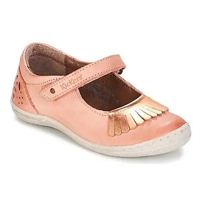 Kickers CALYPSO girls's Children's Shoes (Pumps / Ballerinas) in Orange