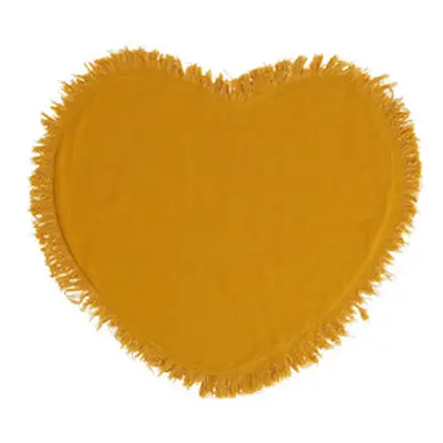 Côté Table NALIA COEUR X2 's Place mat in Yellow