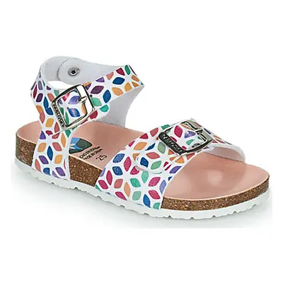 Pablosky TOMINA girls's Children's Sandals in Multicolour