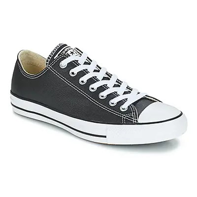 Converse CHUCK TAYLOR CORE LEATHER OX men's Shoes (Trainers) in Black