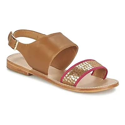 Mellow Yellow VADELI women's Sandals in Brown