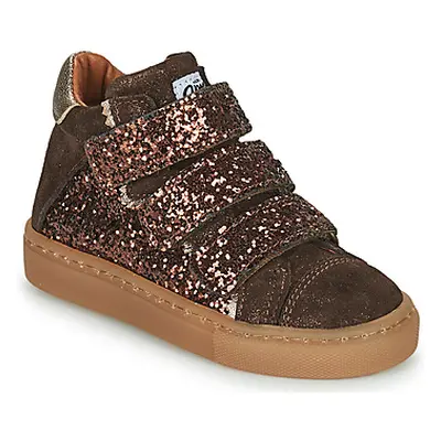 GBB DORIMELI girls's Children's Shoes (High-top Trainers) in Brown