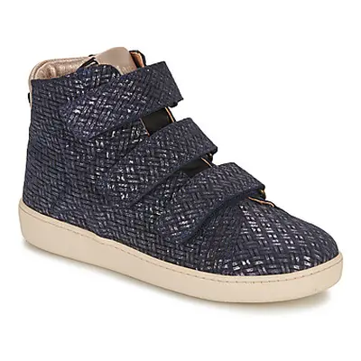 Bisgaard GAIA V girls's Children's Shoes (High-top Trainers) in Marine